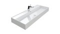 Witte wastafel